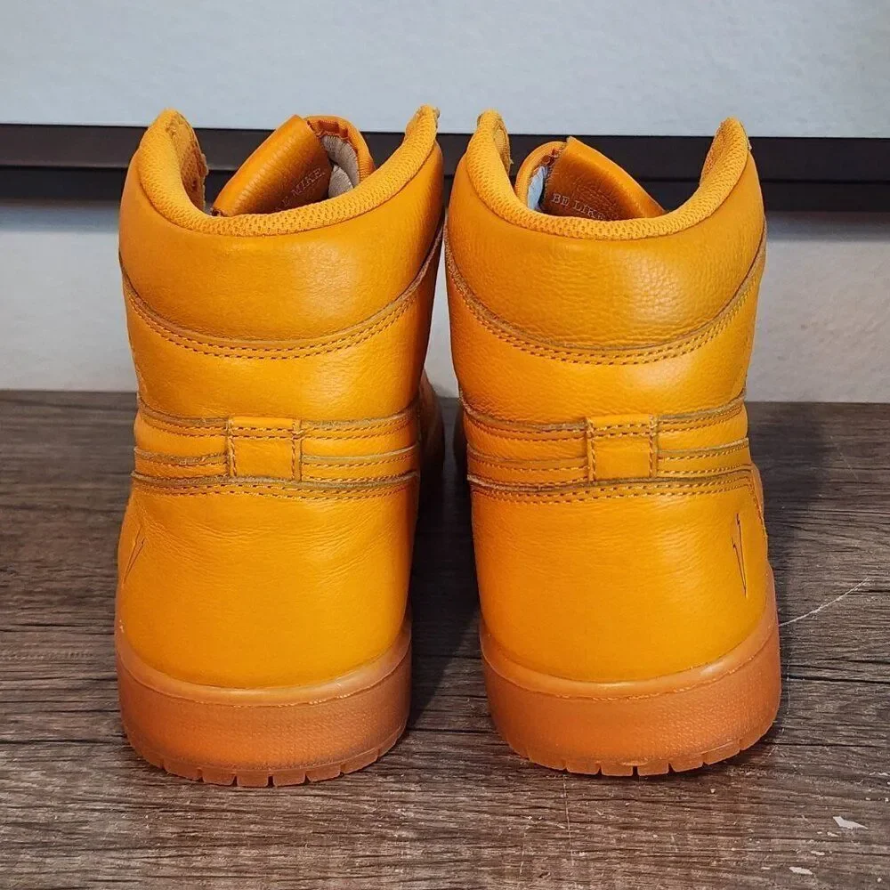 Nike Air Jordan 1 Retro Hi OG Men's Athletic Shoes Size 10.5 Orange Peel w/ Box - Picture 4 of 12